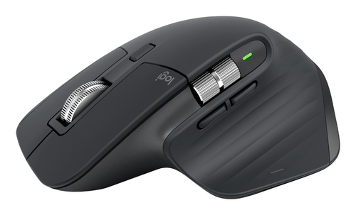 Logitech Mouse MX Master 3S WL BOLT graphite BT 7 Tasten