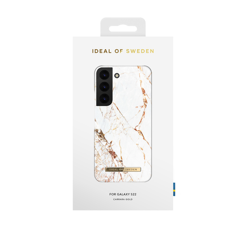 iDeal of Sweden Printed Case Galaxy S22 Carrara Gold – image 1