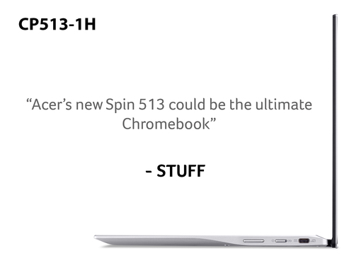 Acer Chromebook Spin 513 CP513-1H - (Qualcomm SC7180 – image 3