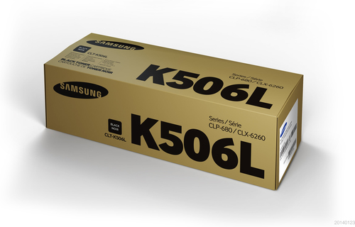 HP Samsung HP Clt-K506L Original Laser Toner Cartridge High Yield Black SU171A - image 2