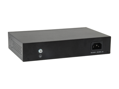 LevelOne 10-Port Web Smart Gigabit PoE Switch, 8 PoE Outputs, 2 x Gigabit SFP – image 2