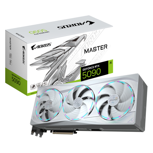 GIGA VGA 32GB RTX5090 AORUS MASTER ICE-32G 3xDP/HDMI AORUS GeForce RTX 5090 MASTER ICE 32G