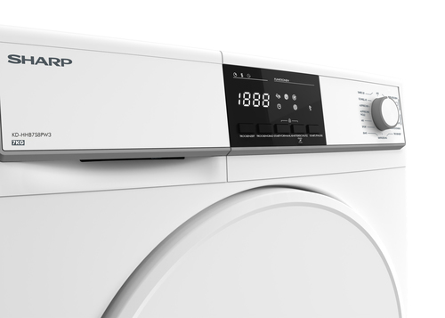 Sharp KD-HHB7S8PW3-DE tumble dryer Freestanding Front-load – image 3