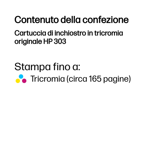 HP 303 – Cartuccia tricromia originale