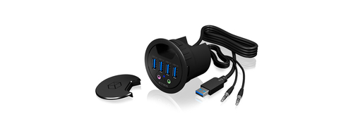 ICY BOX IB-HUB1403A usb-hub, afbeelding 4