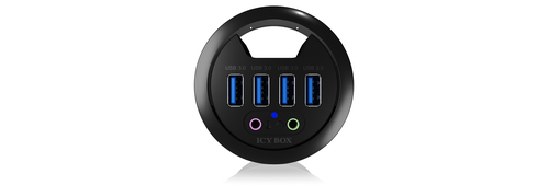 ICY BOX IB-HUB1403A usb-hub, afbeelding 2