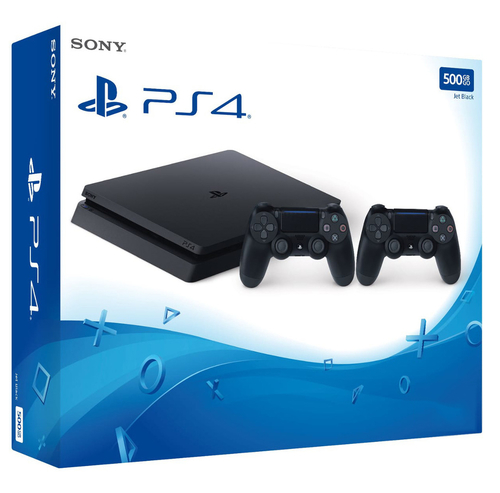 Sony Interactive Entertainment Playstation 4 500GB + 2 Controller