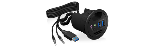 ICY BOX IB-HUB1404A usb-hub, afbeelding 2