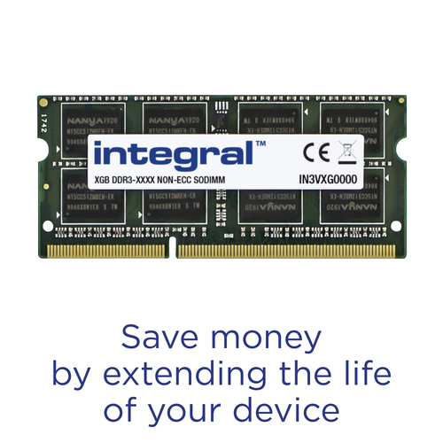 Integral 4GB LAPTOP RAM MODULE LOW VOLTAGE DDR3 1600MHZ PC3-12800 UNBUFFERED NON-ECC SODIMM – image 3