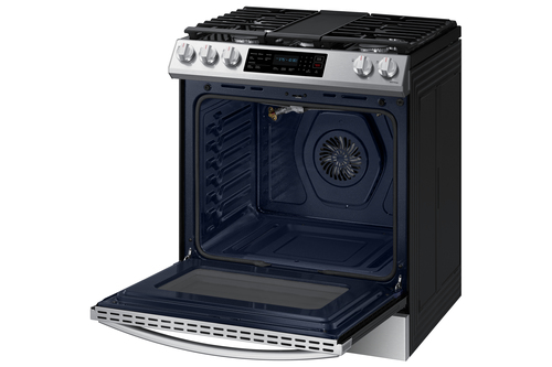 Samsung NX60A8315SS cooker Freestanding cooker Electric Gas Black, Stainless steel – image 6