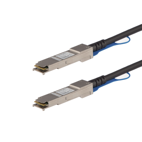 CABLE QSFP+1M TWINAX PASIVO COMP HP JG326A 40G QSFP+ UPC 0065030875301 - JG326AST