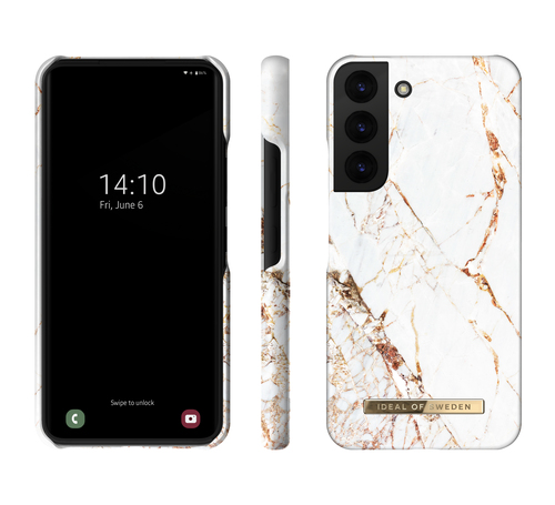 iDeal of Sweden Printed Case Galaxy S22 Carrara Gold – image 2