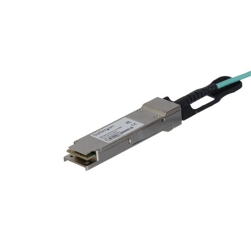 StarTech.com MSA Uncoded 15m 40G QSFP+ to SFP AOC Cable - 40 GbE QSFP+ Active Optical Fiber - 40 Gbps QSFP Plus Cable 49.2