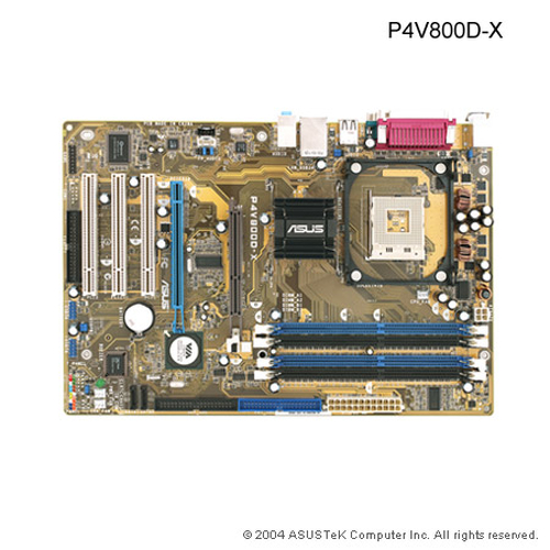 ASUS Desktop Board P4v800d-x