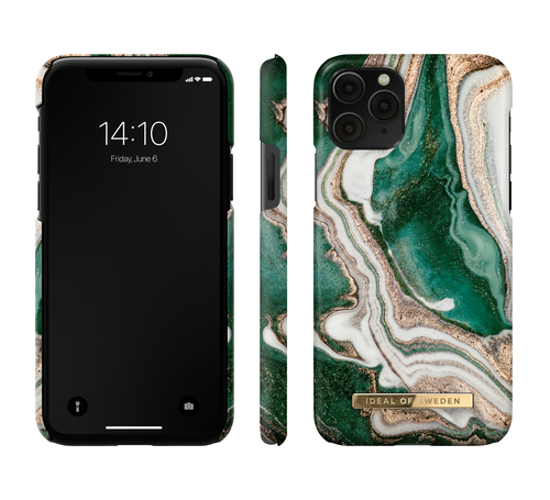 iDeal of Sweden Printed Case iPhone 11P/XS/X Golden Jade Mrb – image 2
