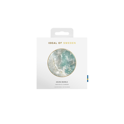 iDeal of Sweden Fashion Wireless Charger Sparkle Azura Marble – image 3