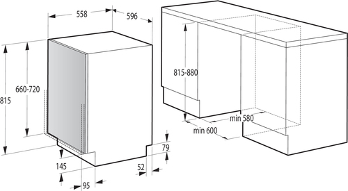 Hisense HISHV603D40 Fully built-in 14 place settings – image 8
