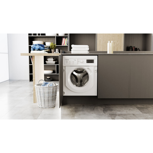 Hotpoint BIWDHG861485 Integrated Washer Dryer 1400 Spin 8kg 6kg D Rate - image 6