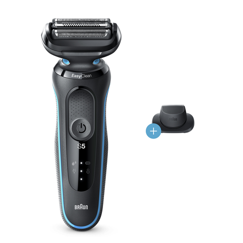 Braun Series 5 50-M1200s Foil shaver Trimmer Black, Blue – image 4