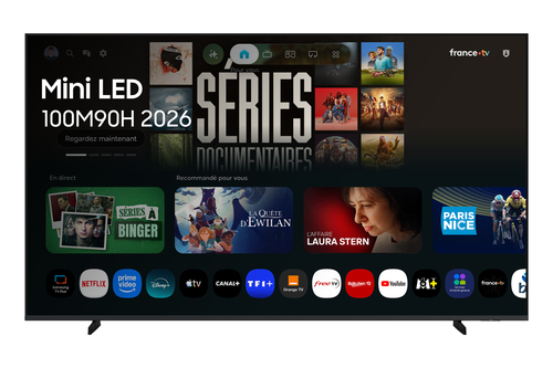 Samsung TU100M90HU 2.54 m (100") 4K Ultra HD Smart TV Wi-Fi Black