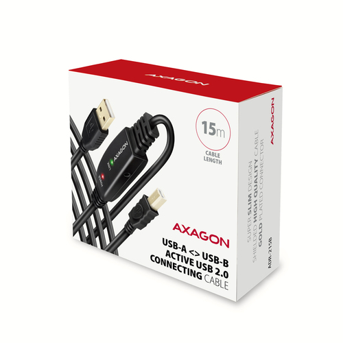 AXAGON ADR-215B - USB-Kabel - USB zu USB Type B - 15 m – Foto 10 von 10