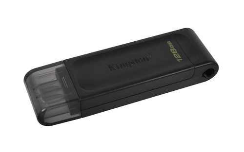 Kingston Technology 128GB USB Flash Drive DataTraveler 70 USB-C 3.2 - Black - image 2
