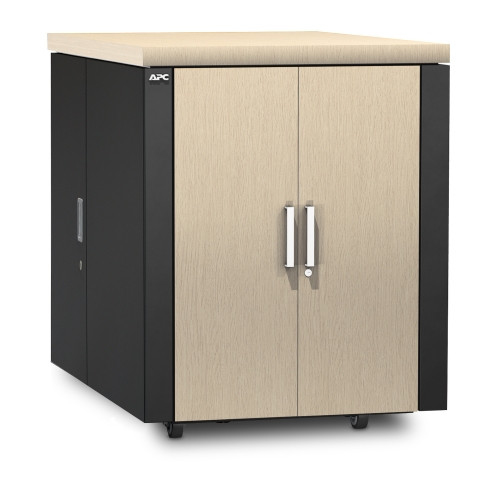 APC NetShelter CX 18U Geluiddempende 'Server Room in a Box' server rack, afbeelding 3