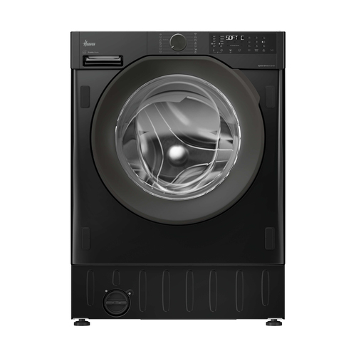 Hoover H-Wash&Dry 400 Pro BH4S696M6DR9B-80 Wifi Connected Integrated 9Kg/6Kg Washer Dryer with 1600 rpm - Black / Anthracite, A Rated [Wash Only], Black - image 1