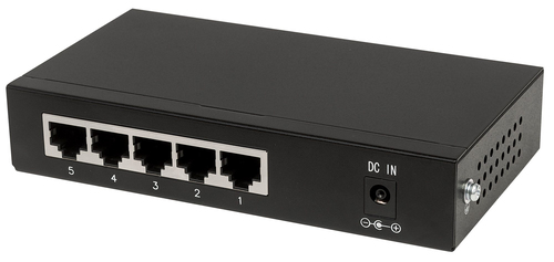 Intellinet PoE+ Switch 5-Port Gigabit Ethernet 60W Desktop, afbeelding 4