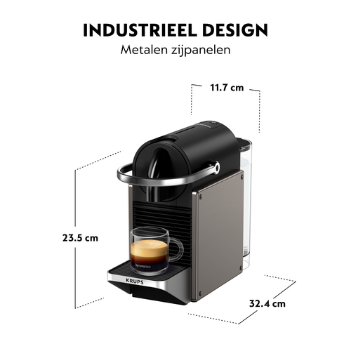 Krups Nespresso Pixie XN306T – Foto 5 van 10