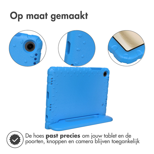 Accezz Kidsproof Backcover met handvat Samsung Galaxy Tab A9 Plus Tablethoesje Blauw, afbeelding 7