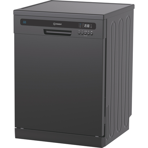 Indesit IN2FE13CNO7B 60cm Dishwasher in Black 13 Place Setting E Rated - image 2
