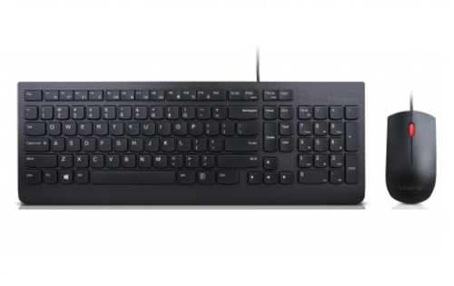 Lenovo 4X30L79915 Tastatur Maus enthalten Universal USB QWERTY Spanisch Schwarz