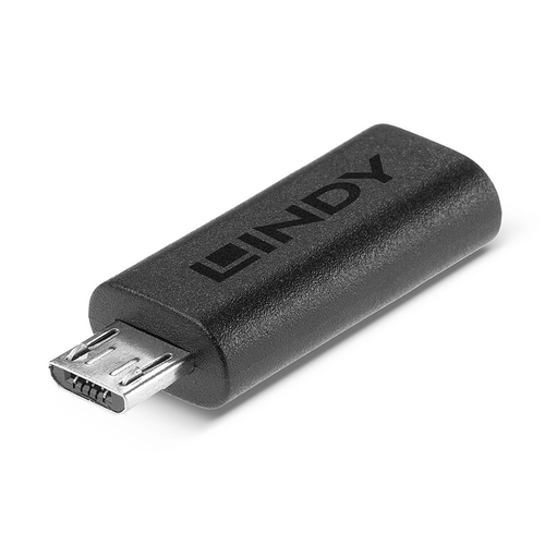 Product image: Lindy USB 2.0 Type Micro-B to C Adapter