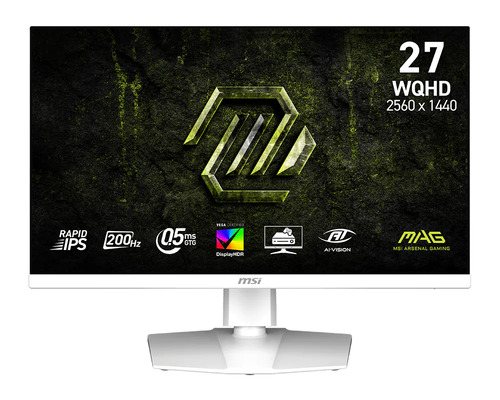 MSI MAG 274QRFWDE E20 монитор для ПК 68,6 cm (27") 2560 x 1440 пикселей Wide Quad HD ЖК Белый