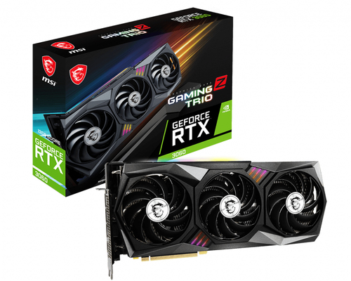 MSI GAMING RTX 3060 Z TRIO 12G видеокарта NVIDIA GeForce RTX 3060 12 GB GDDR6
