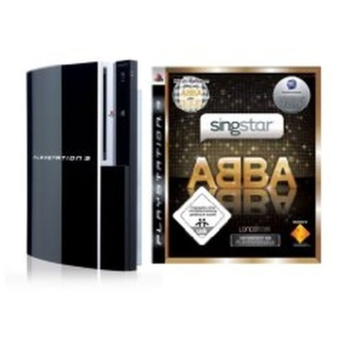 Sony Interactive Entertainment PlayStation 3 Konsole 80 GB + SingStar ABBA