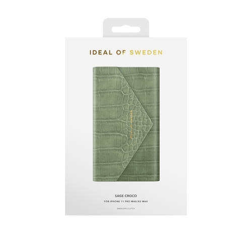 iDeal of Sweden Envelope Clutch iPhone 11PM/XSM Sage Cro – image 3