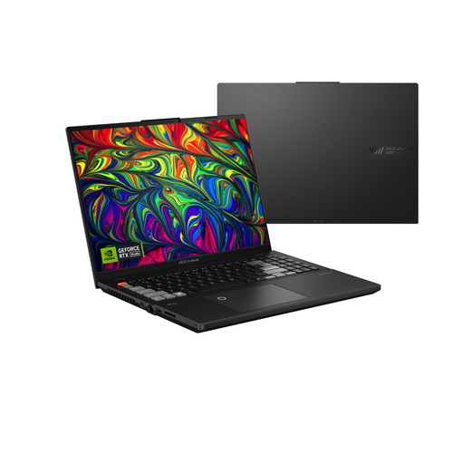 ASUS Vivobook Pro 16X K6604JI-K8055W Intel® Core™ i7 i7-13650HX Ноутбук 40,6 cm (16") WQXGA 16 GB DDR5-SDRAM 1 TB Твердотельный накопитель (SSD) NVIDIA GeForce RTX 4070 Wi-Fi 6E (802.11ax) Windows 11 Home Черный