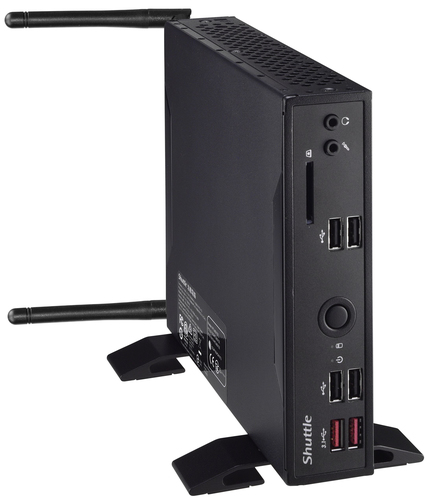 Shuttle XPС slim DS10U7 PC/workstation barebone – image 4