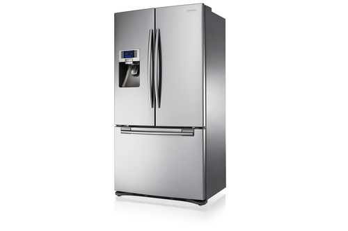 Samsung RFG23UERS1 side-by-side refrigerator Freestanding – image 2