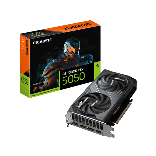 Gigabyte GeForce Rtx 5050 Windforce 8GB OC Graphics Card - image 1