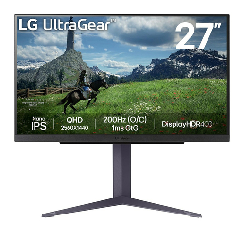 LG UltraGear 27GS85Q 27 Ips Qhd 180Hz 1ms Gaming Monitor - image 1