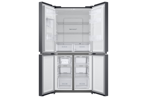 Samsung RF48A401EB4 side-by-side refrigerator Freestanding Anthracite – image 4