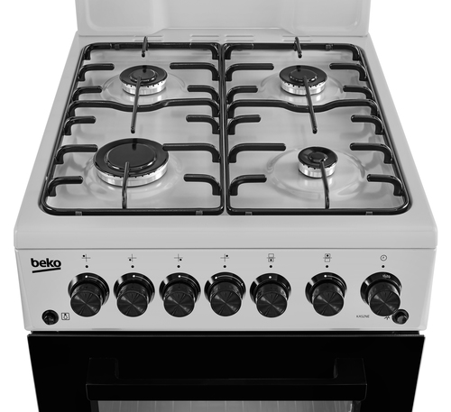 Beko KA53NES cooker Gas Silver – image 5
