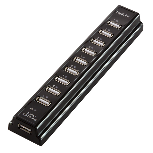 LogiLink USB 2.0 Hub 10-Port - Hub