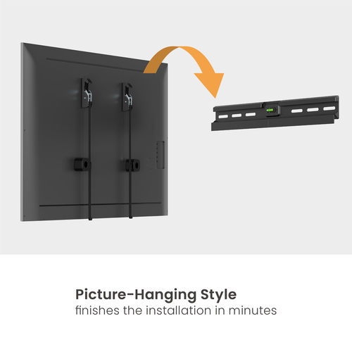 Equip 37"-86" No Drilling TV Wall Mount Bracket – image 7