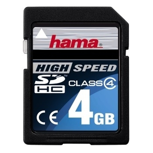 Hama HighSpeed SDHC 4GB Class 4, Samsung