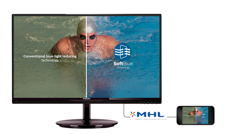 Philips 234E5EDSB/69 computer monitor – image 2