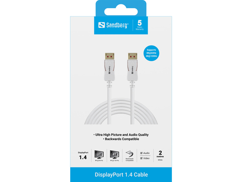 Sandberg 509-15 - DisplayPort 1.4 kabel, afbeelding 2